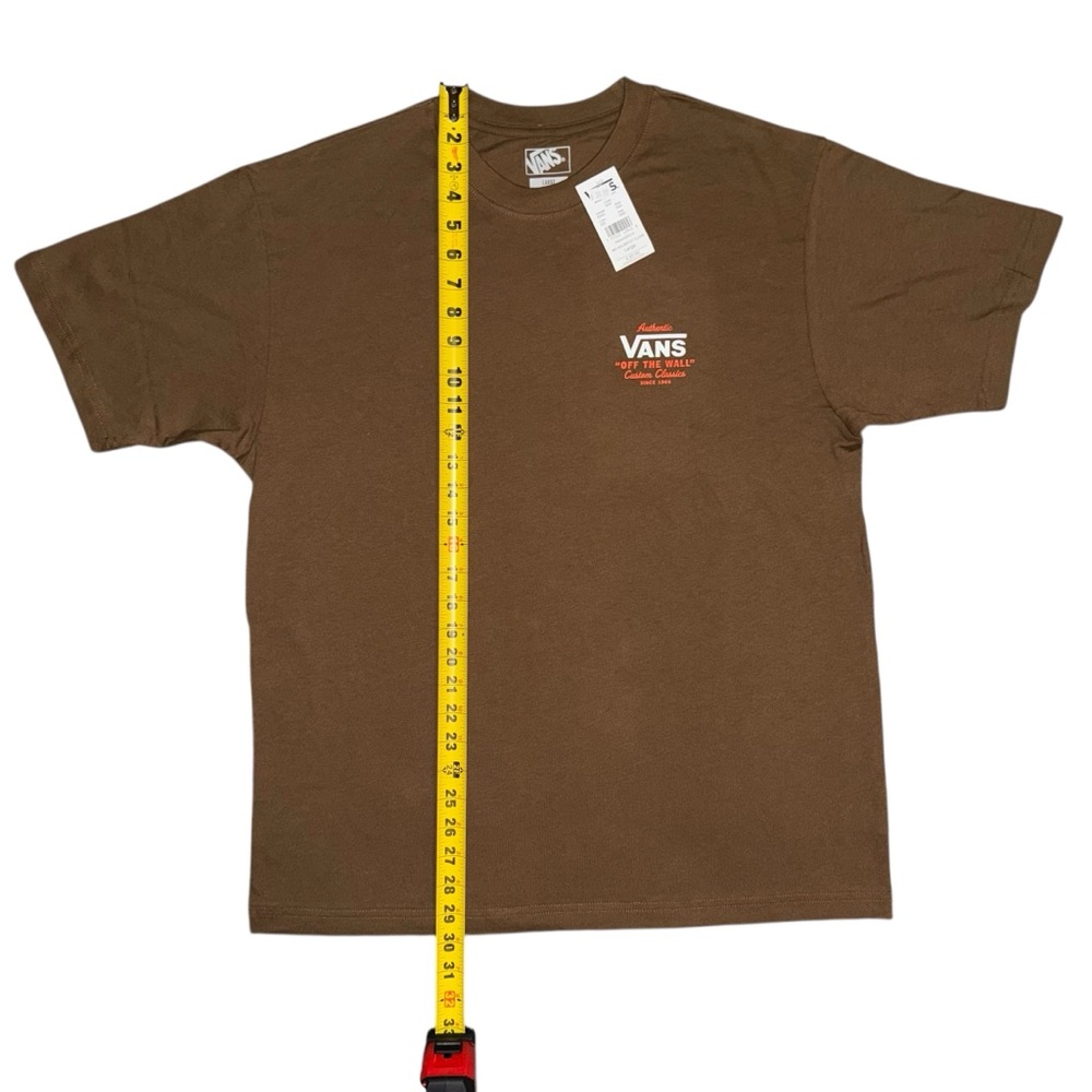 Vans Classic Logo T-Shirt (Brown) - Picture 3 of 5